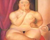 费尔南多博特罗 - Seated Woman